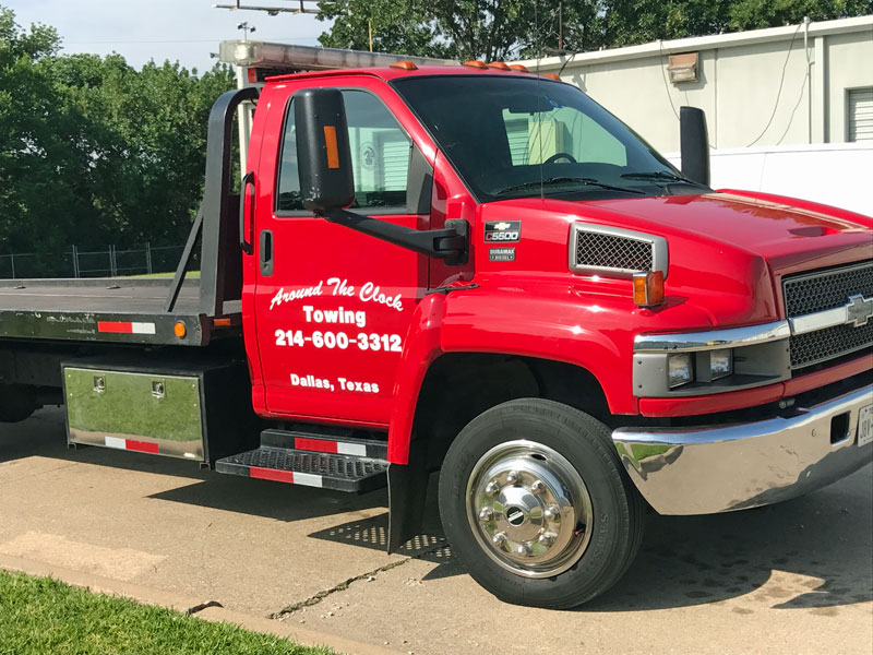 around the clock towing services dallas